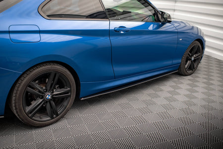 Street Pro Side Skirts Diffusers suitable for BMW 2 M-Pack F22