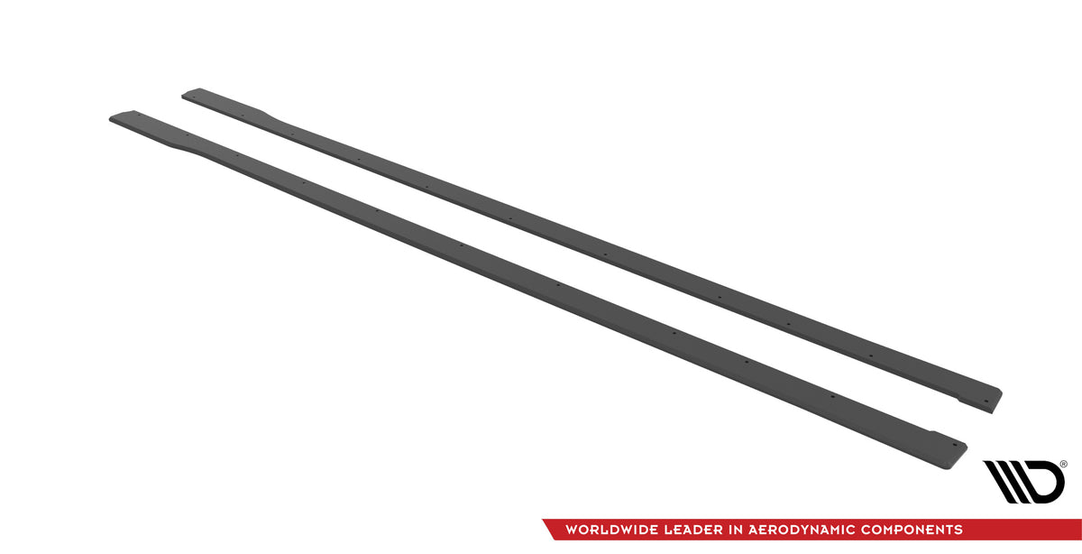 Street Pro Side Skirts Diffusers suitable for BMW 3 M-Pack G20 / G21