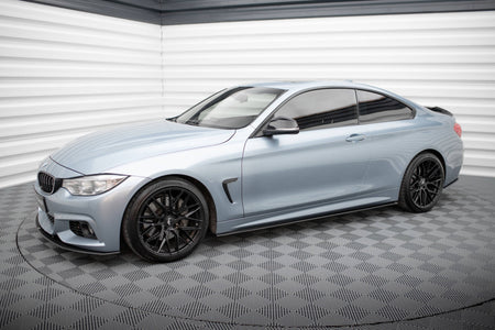 Street Pro Side Skirts Diffusers suitable for BMW 4 Coupe / Gran Coupe / Cabrio M-Pack F32 / F36 / F33