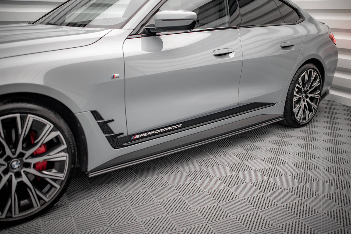 Street Pro Side Skirts Diffusers suitable for BMW 4 Gran Coupe M-Pack G26