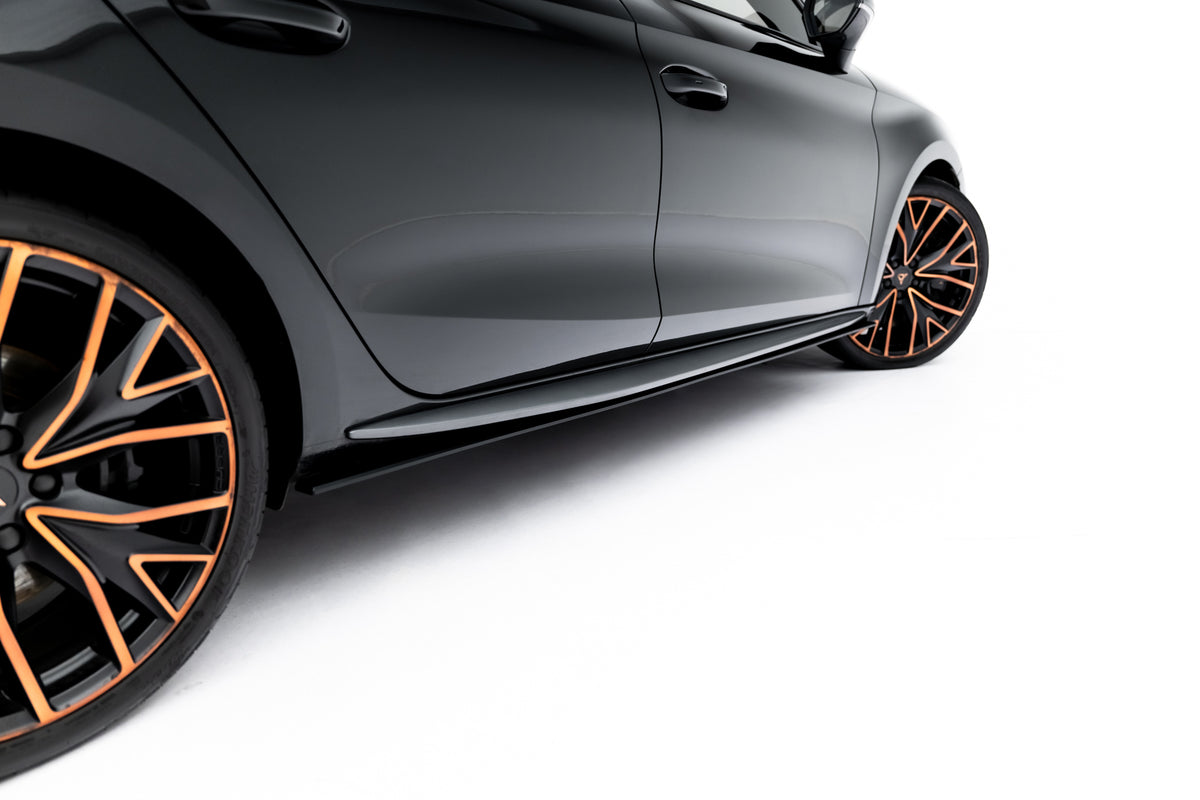 Street Pro Side Skirts Diffusers suitable for Cupra Leon ST / Hatchback Aero Mk1 / Mk1 Facelift