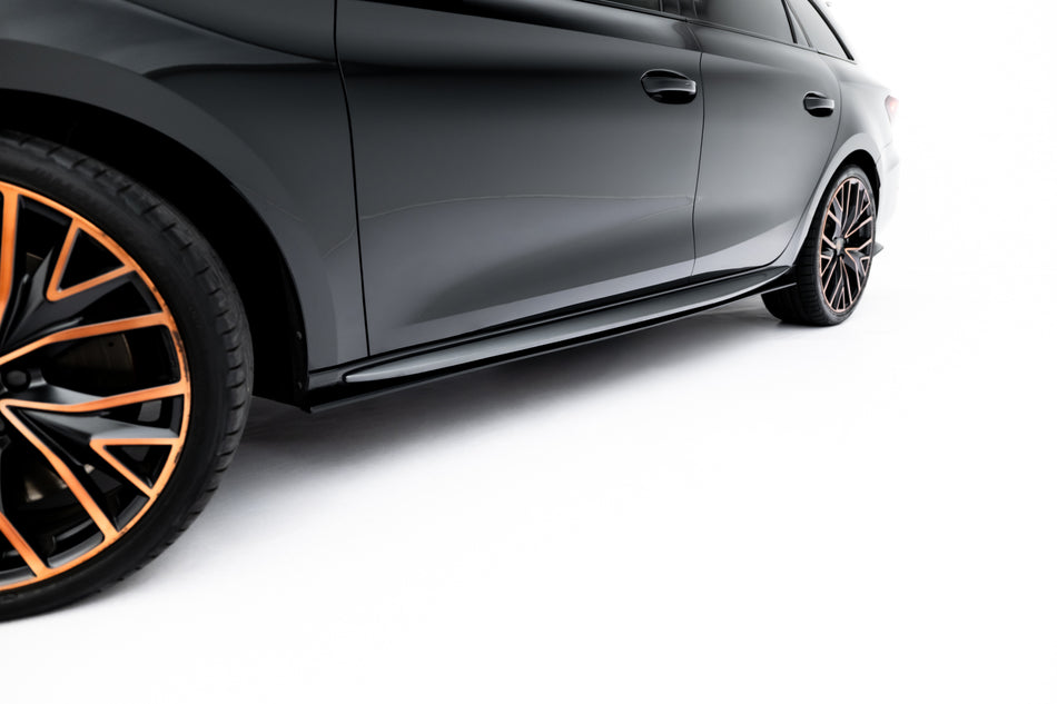 Street Pro Side Skirts Diffusers suitable for Cupra Leon ST / Hatchback Aero Mk1 / Mk1 Facelift