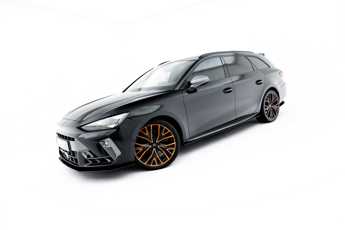 Street Pro Side Skirts Diffusers suitable for Cupra Leon ST / Hatchback Aero Mk1 / Mk1 Facelift