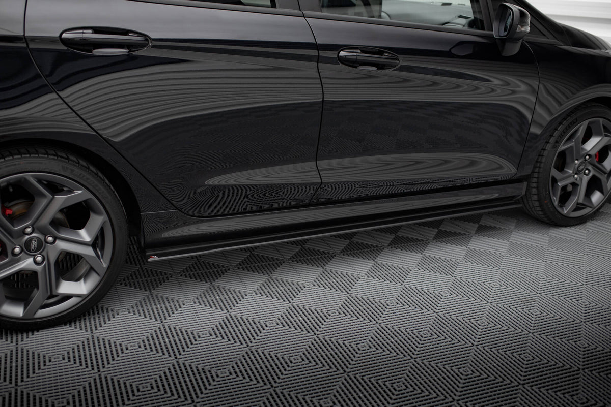 Street Pro Side Skirts Diffusers suitable for Ford Fiesta  ST / ST-Line Mk8