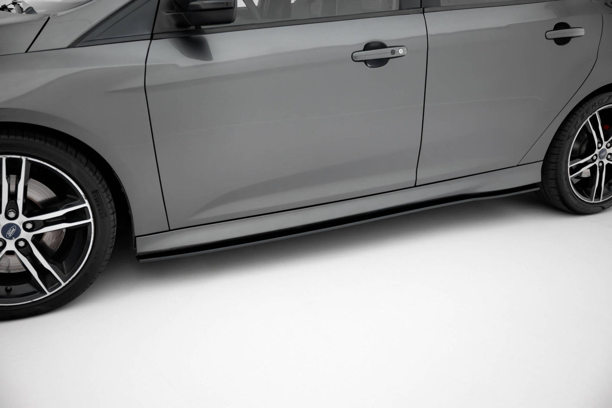 Street Pro Side Skirts Diffusers suitable for Ford Focus ST Mk3 Facelift