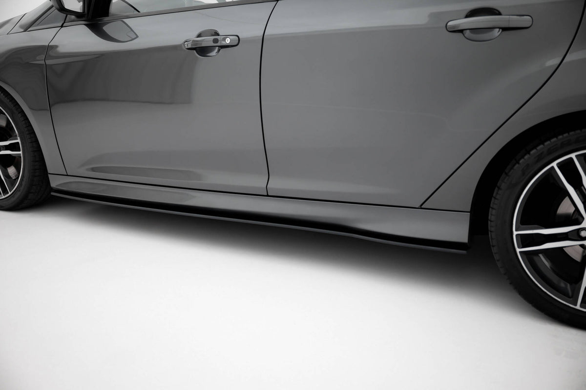 Street Pro Side Skirts Diffusers suitable for Ford Focus ST Mk3 Facelift