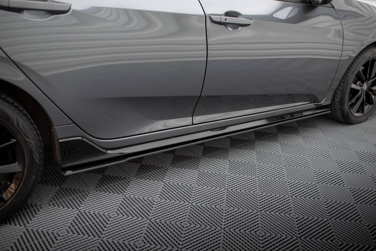 Street Pro Side Skirts Diffusers suitable for Honda Civic Sport Mk 10