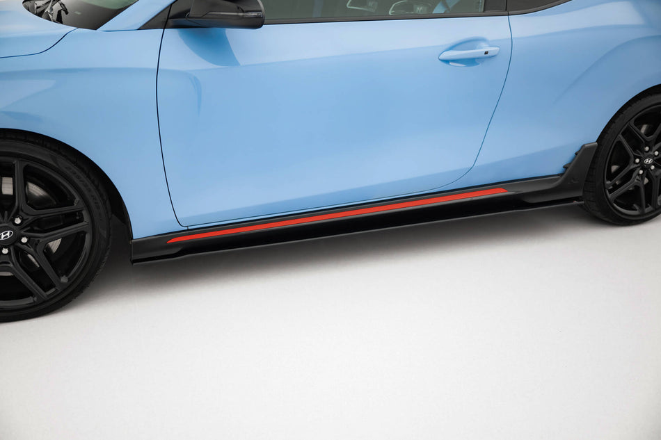 Street Pro Side Skirts Diffusers suitable for Hyundai Veloster N Mk2