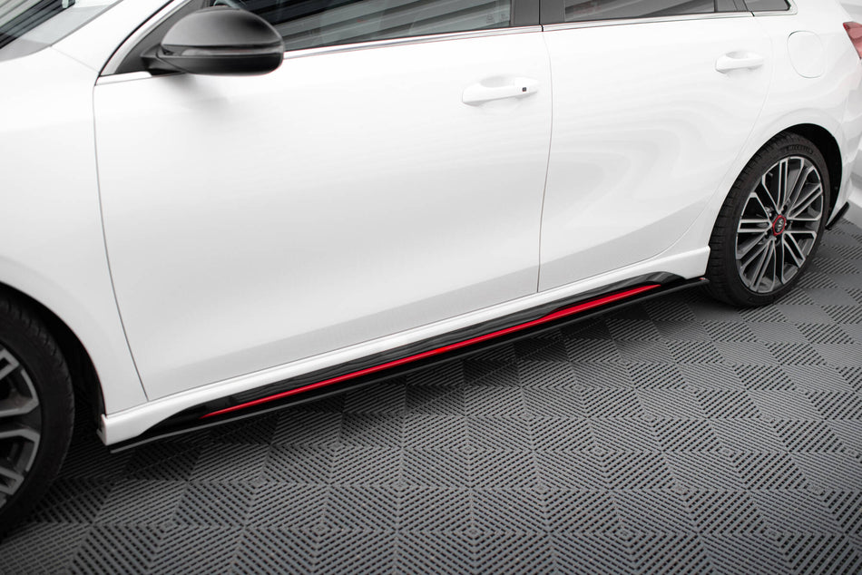 Street Pro Side Skirts Diffusers suitable for Kia Ceed GT Mk3 / Proceed Mk1