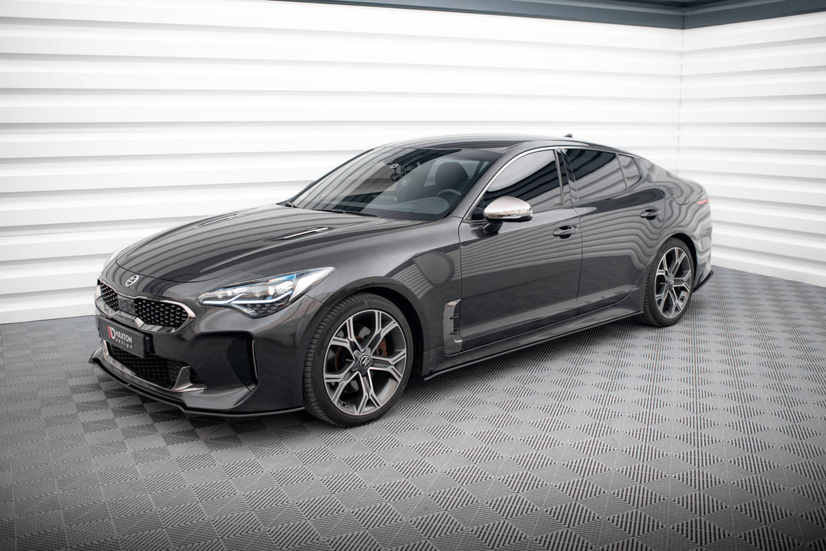 Street Pro Side Skirts Diffusers suitable for Kia Stinger GT / GT-Line / Standard Mk1