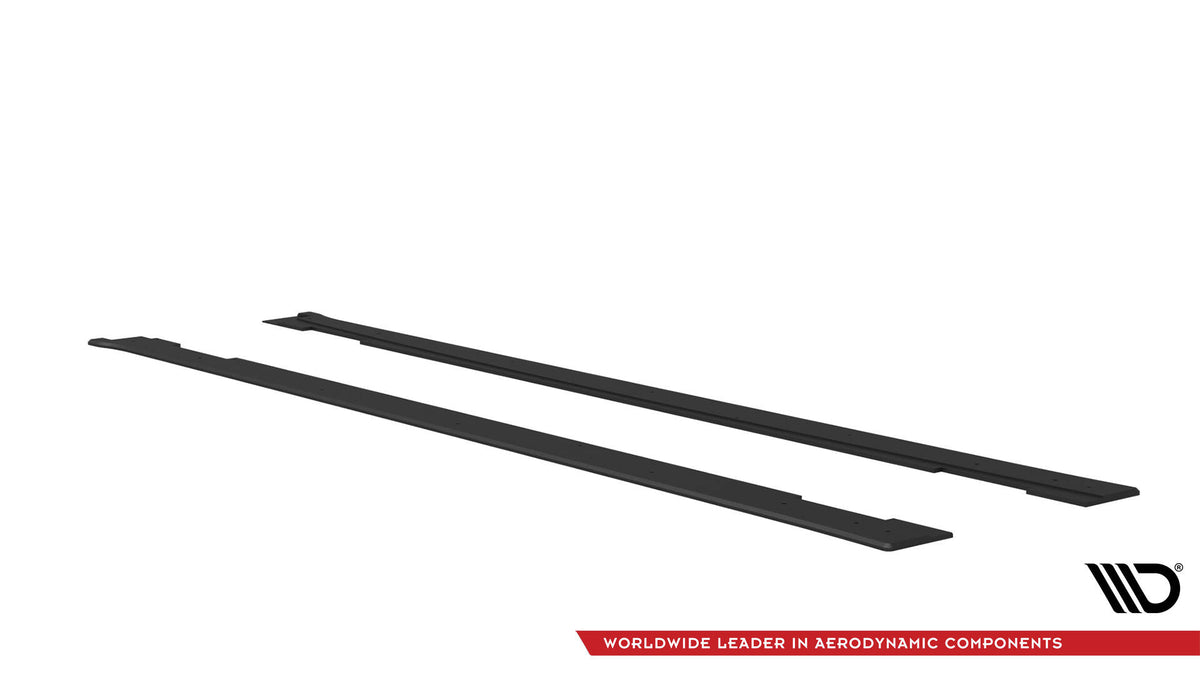 Street Pro Side Skirts Diffusers suitable for Kia Stinger GT / GT-Line / Standard Mk1
