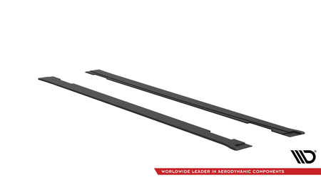 Street Pro Side Skirts Diffusers suitable for Kia Stinger GT / GT-Line / Standard Mk1