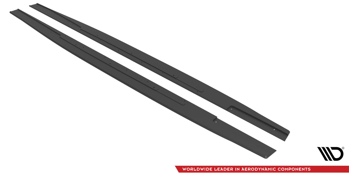 Street Pro Side Skirts Diffusers suitable for Lexus GS F Mk4 Facelift