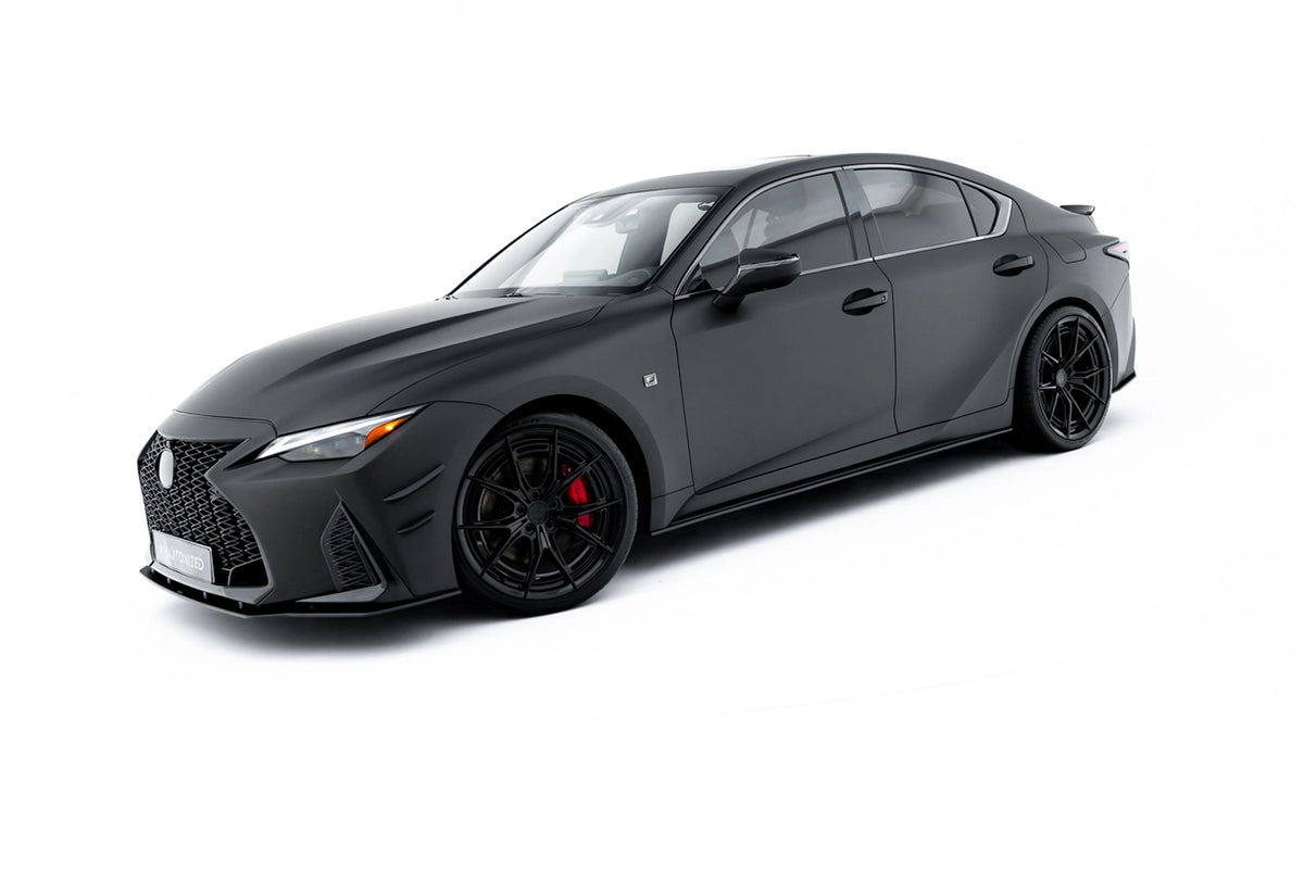 Street Pro Side Skirts Diffusers suitable for Lexus IS 500 Mk3 Facelift 2 (XE30)