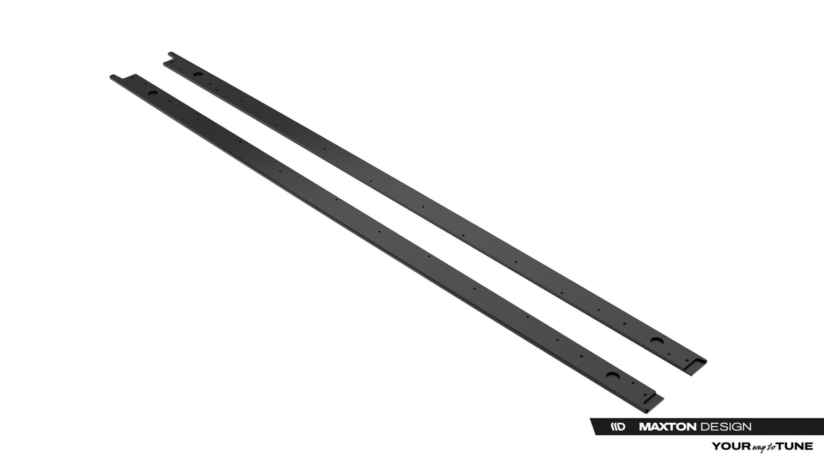 Street Pro Side Skirts Diffusers suitable for Lexus IS 500 Mk3 Facelift 2 (XE30)