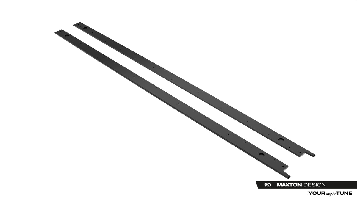 Street Pro Side Skirts Diffusers suitable for Lexus IS 500 Mk3 Facelift 2 (XE30)
