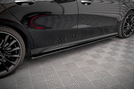 Street Pro Side Skirts Diffusers suitable for Mercedes A35 AMG / AMG-Line Aero Pack W177