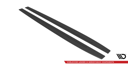 Street Pro Side Skirts Diffusers suitable for Mercedes-AMG C43 Coupe / Cabrio C205  Facelift / A205 Facelift