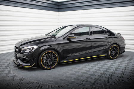 Street Pro Side Skirts Diffusers suitable for Mercedes-AMG CLA 45 C117 Facelift
