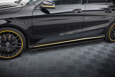 Street Pro Side Skirts Diffusers suitable for Mercedes-AMG CLA 45 C117 Facelift