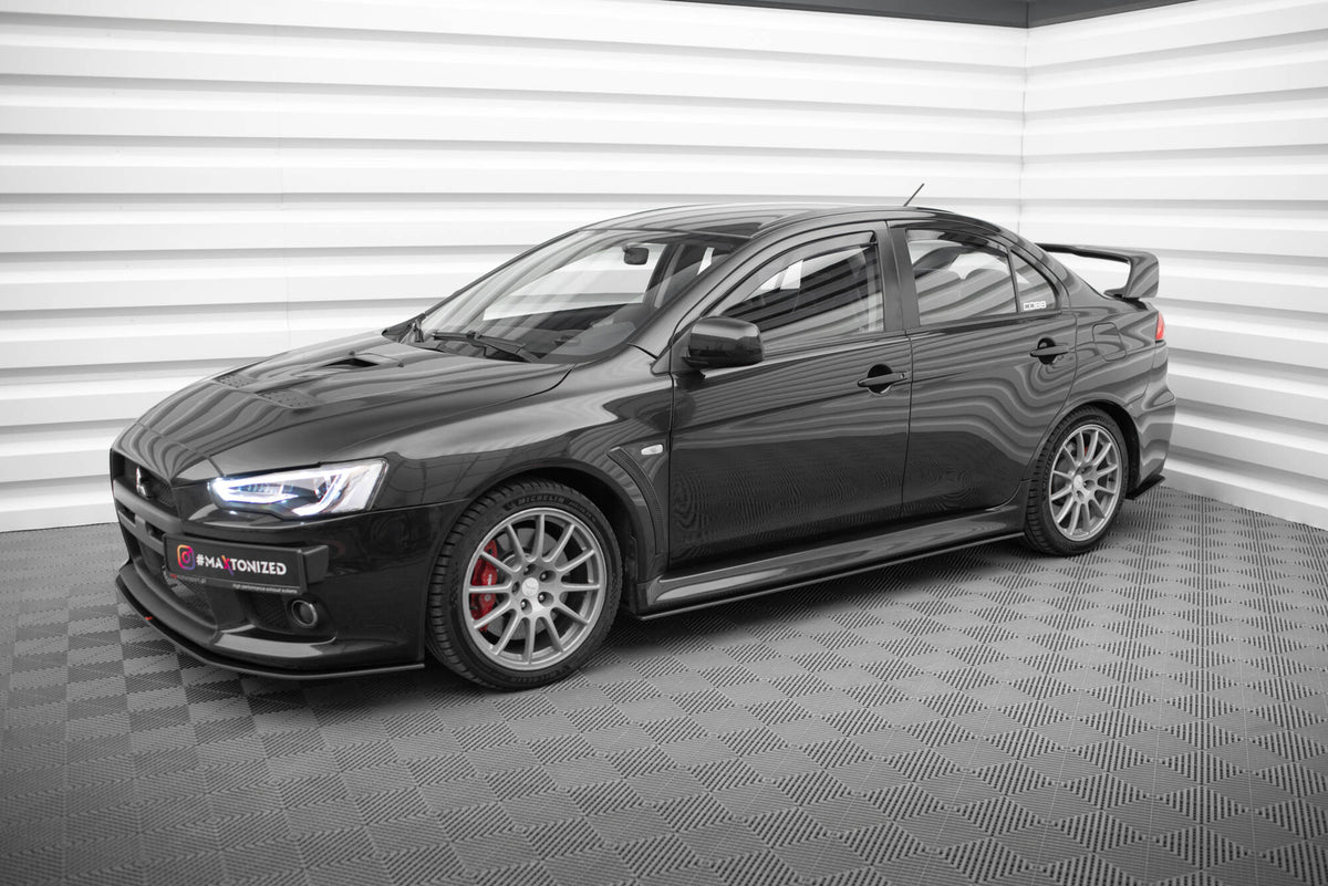 Street Pro Side Skirts Diffusers suitable for Mitsubishi Lancer EVO X