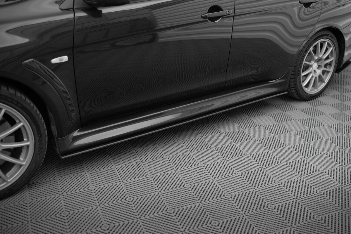 Street Pro Side Skirts Diffusers suitable for Mitsubishi Lancer EVO X