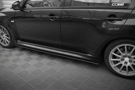 Street Pro Side Skirts Diffusers suitable for Mitsubishi Lancer EVO X