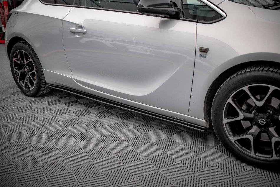 Street Pro Side Skirts Diffusers suitable for Opel Astra GTC OPC-Line J