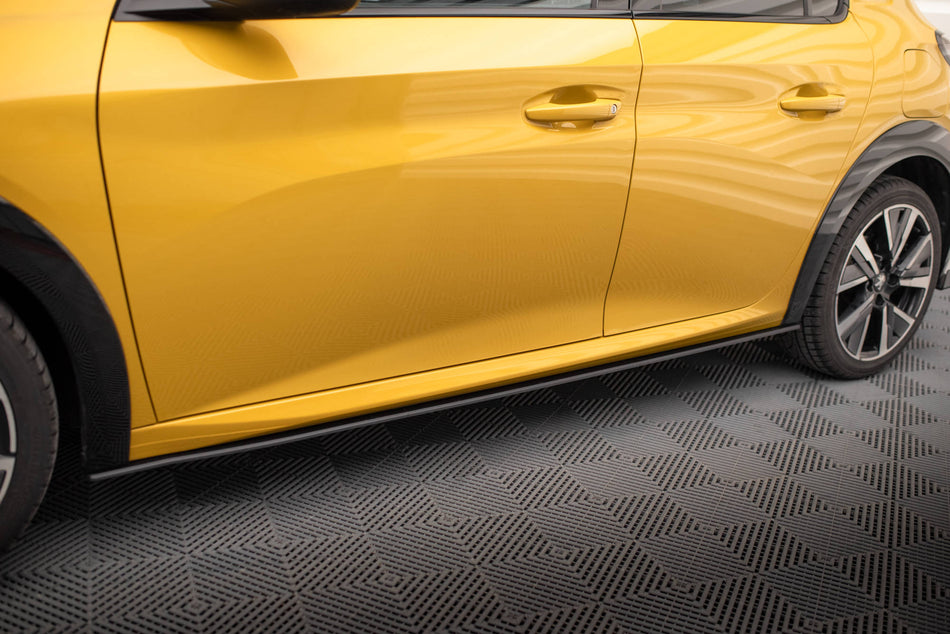 Street Pro Side Skirts Diffusers suitable for Peugeot 208 GT Mk2