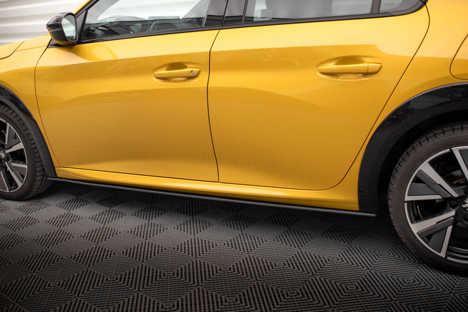 Street Pro Side Skirts Diffusers suitable for Peugeot 208 GT Mk2