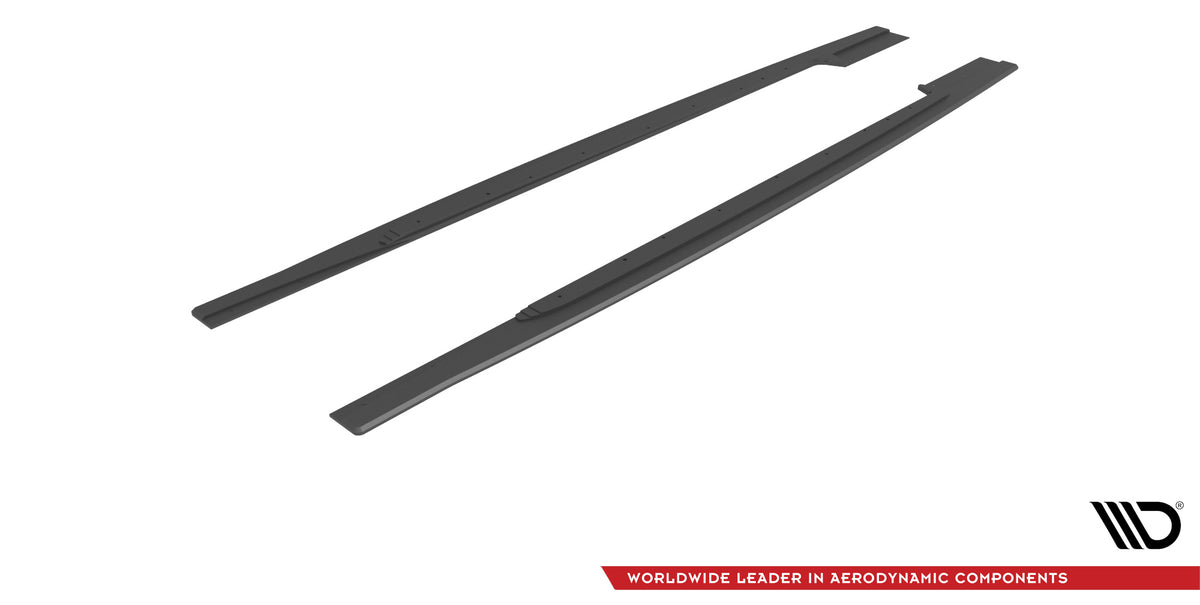 Street Pro Side Skirts Diffusers suitable for Renault Clio RS Mk4