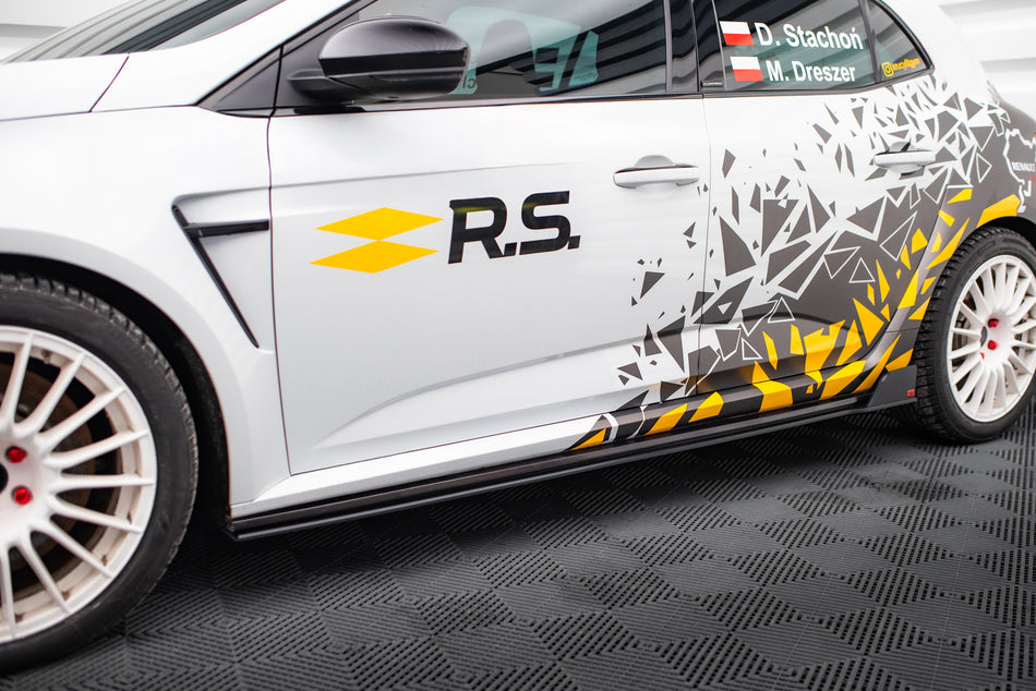 Street Pro Side Skirts Diffusers suitable for Renault Megane RS Mk4