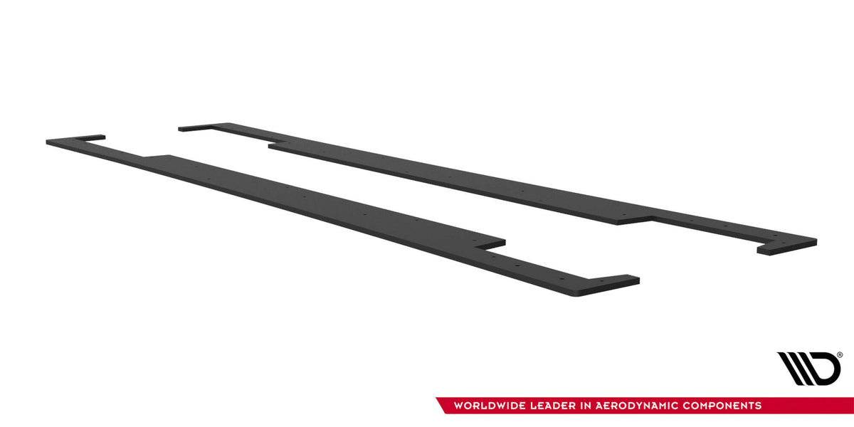 Street Pro Side Skirts Diffusers suitable for Subaru Impreza WRX STI Mk3 Facelift