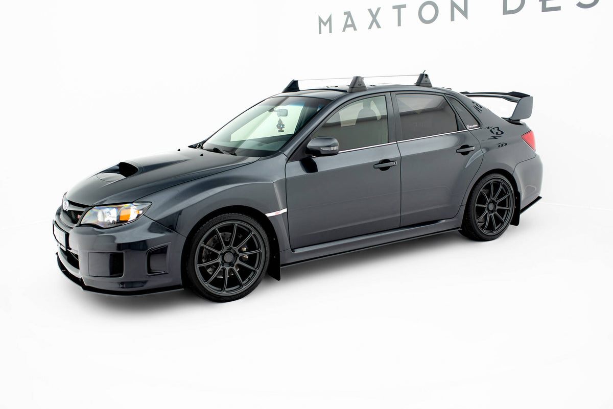 Street Pro Side Skirts Diffusers suitable for Subaru Impreza WRX STI Mk3 Facelift