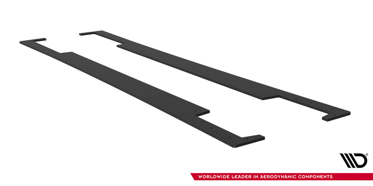 Street Pro Side Skirts Diffusers suitable for Subaru Impreza WRX STI Mk3 Facelift