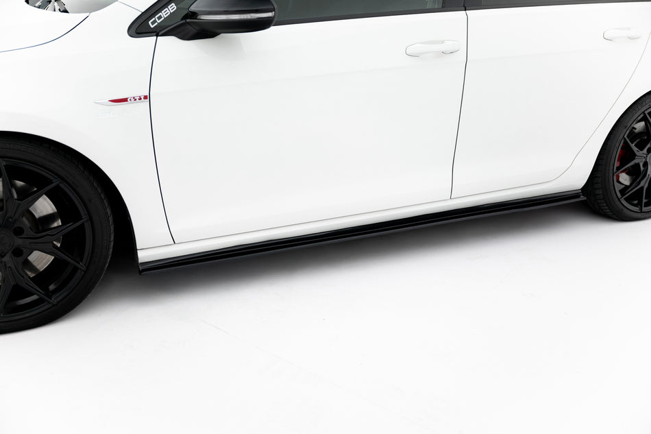 Street Pro Side Skirts Diffusers suitable for VW Golf 7 GTI
