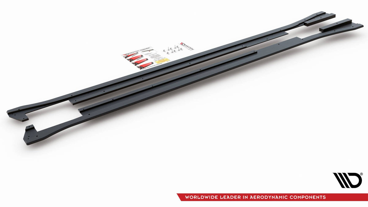 Street Pro Side Skirts Diffusers suitable for Volkswagen Arteon R-Line Sedan / Shooting Brake Mk1
