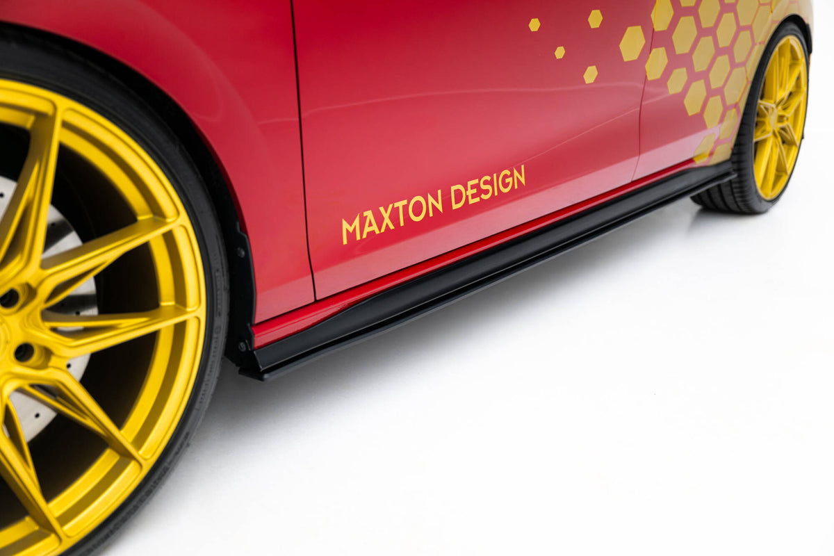 Street Pro Side Skirts Diffusers suitable for Volkswagen Golf GTI Clubsport Mk8 Facelift