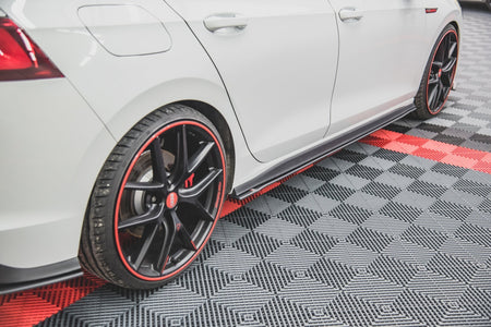 Street Pro Side Skirts Diffusers suitable for Volkswagen Golf GTI / GTE / GTI Clubsport / R-Line Mk8