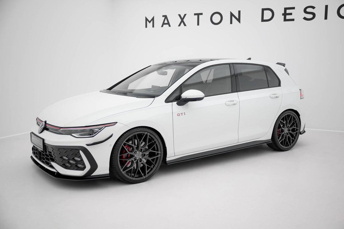 Street Pro Side Skirts Diffusers suitable for Volkswagen Golf GTI / GTE / GTI Clubsport / R-Line Mk8