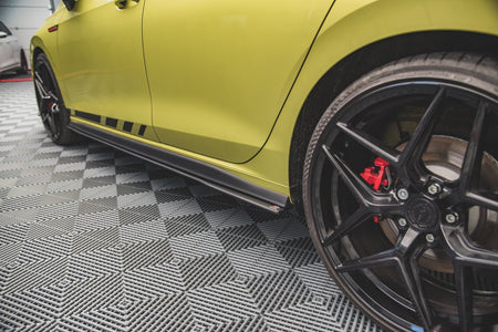Street Pro Side Skirts Diffusers suitable for Volkswagen Golf GTI / GTE / GTI Clubsport / R-Line Mk8