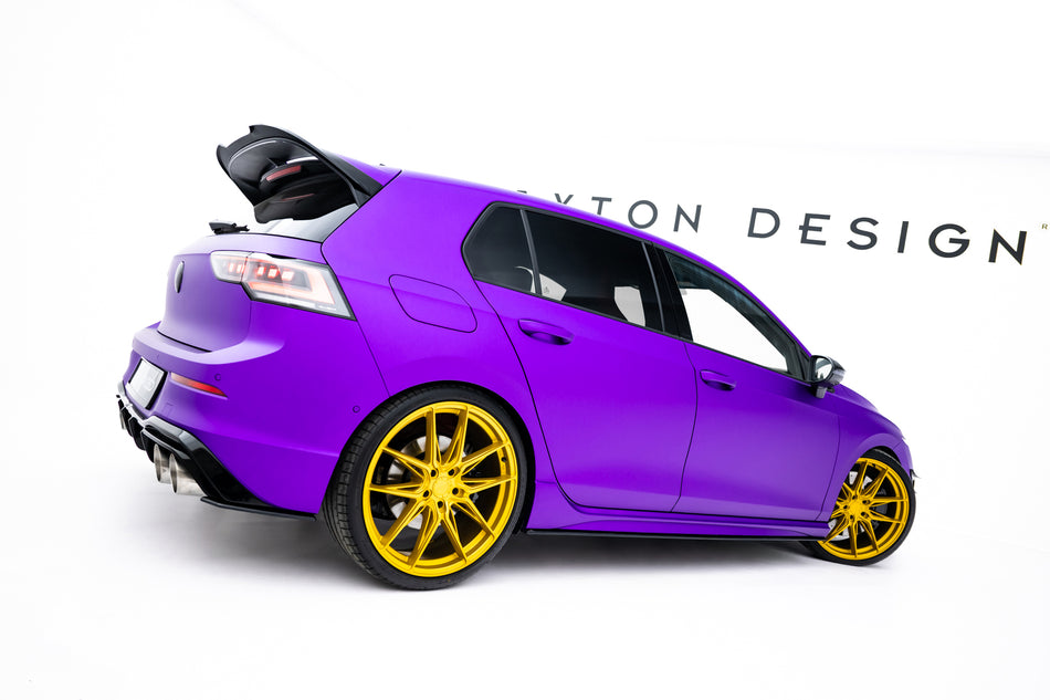Street Pro Side Skirts Diffusers suitable for Volkswagen Golf R Hatchback Mk8 Facelift