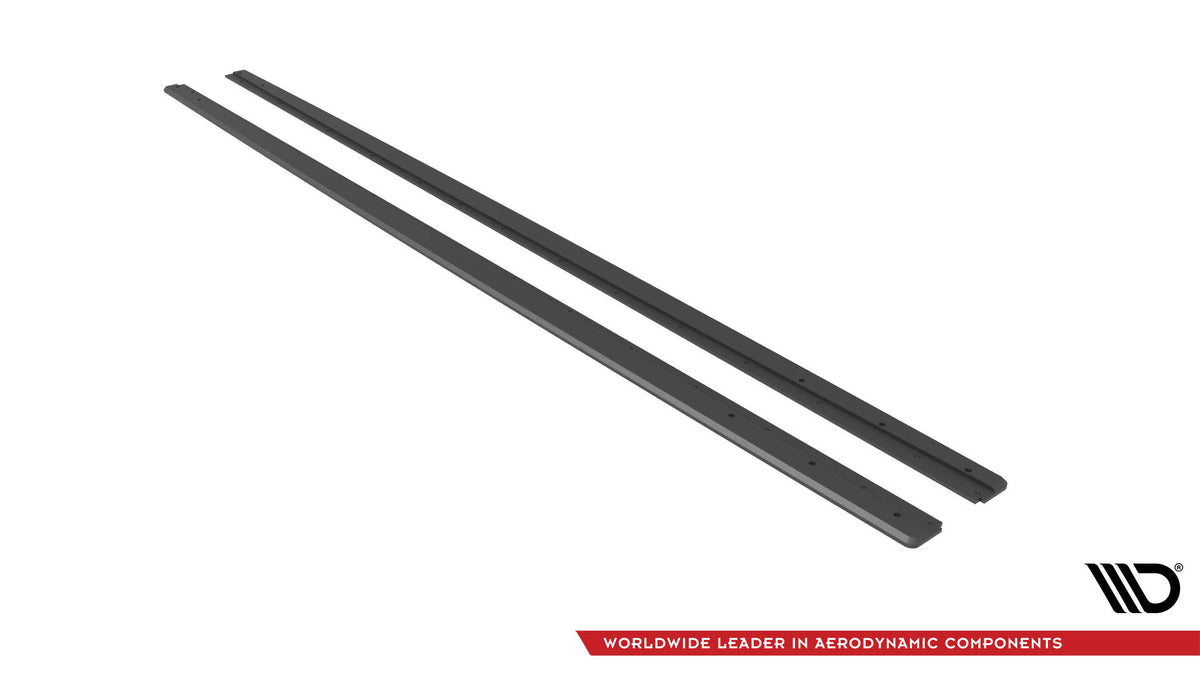 Street Pro Side Skirts Diffusers suitable for Volkswagen Polo GTI Mk6 Facelift
