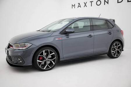 Street Pro Side Skirts Diffusers suitable for Volkswagen Polo GTI Mk6 Facelift