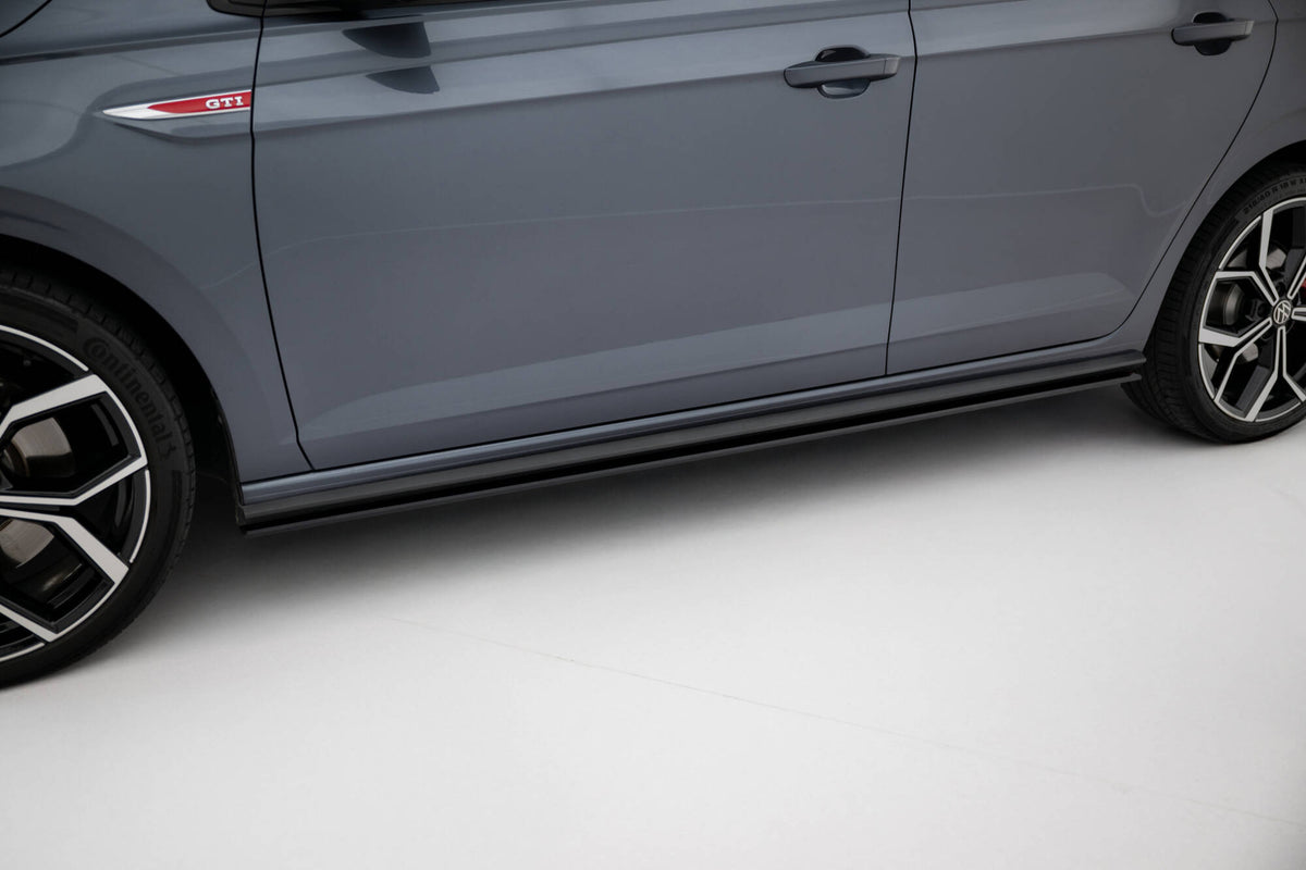 Street Pro Side Skirts Diffusers suitable for Volkswagen Polo GTI Mk6 Facelift