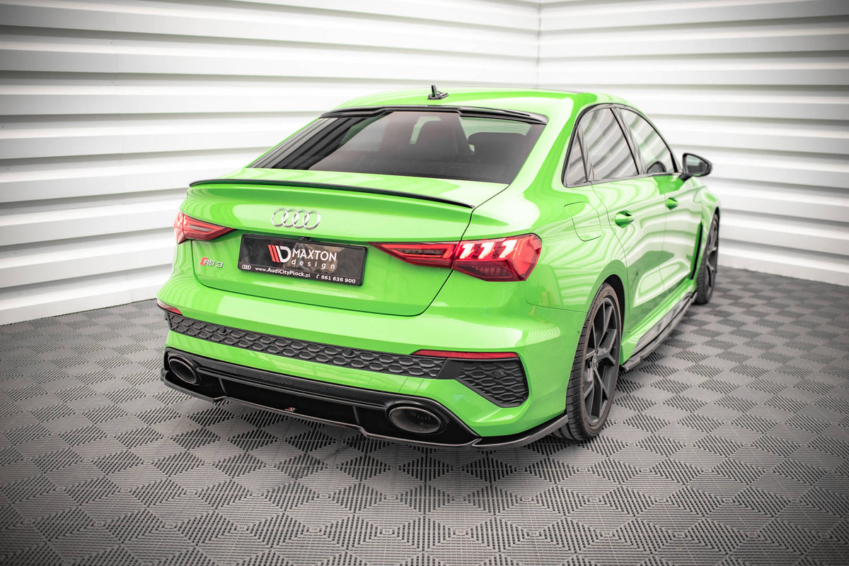 The extension of the rear window suitable for Audi A3 / A3 S-Line / RS3 Sedan 8Y / 8Y Facelift