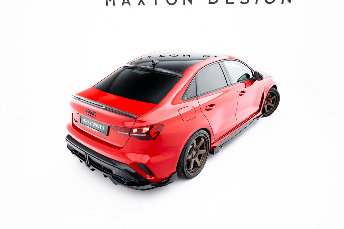 The extension of the rear window suitable for Audi RS3 Sedan 8Y Facelift