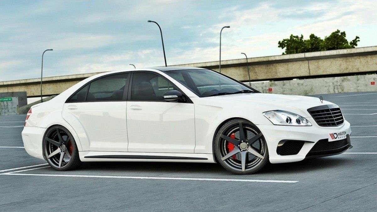 Wide Bodykit suitable for Mercedes-Benz S-Class Long W221 / W221 Facelift