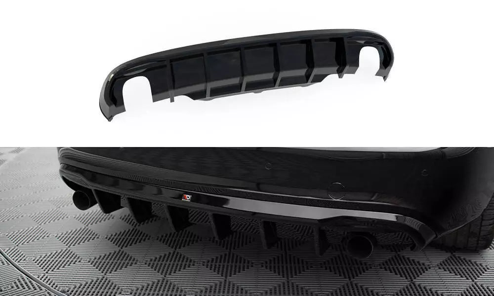 Diffuser rear approach for Audi A5 Coupe Cabrio S-Line 8T rear apron rear approach