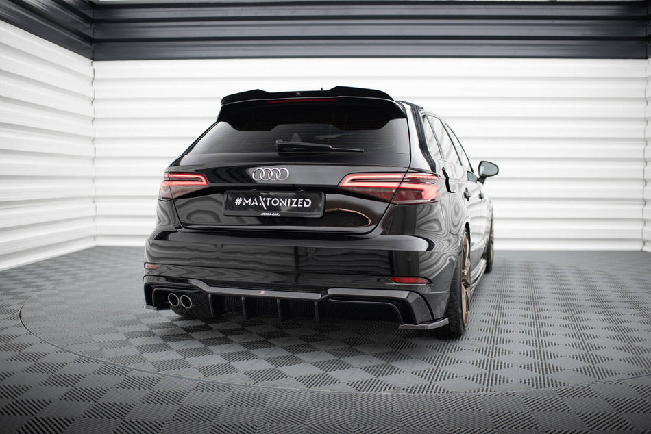 Stražnja zavjesa Audi A3 S-Line Sportback 8V Facelift (verzija s dvostrukim ispuhom na jednoj strani)